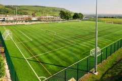 Artificial turf pitch resurfacing Trinity Academy