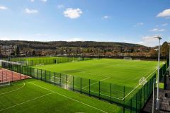 Artificial turf sports field