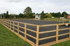 equestrian facilities menage dressage area