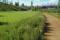 Landscaping and surfacing works Olympic Park