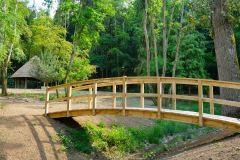 Landscaping civil engineering bridge construction Bletchingdon