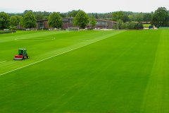 Natural turf football field Chelsea FC training ground