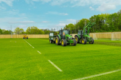 Natural and Hybrid football pitches