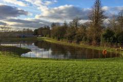 Water engineering equestrian reservoir