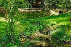 Water engineering stream and waterfalls